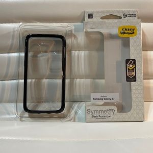 Clear and Black Otter Box Galaxy S 7